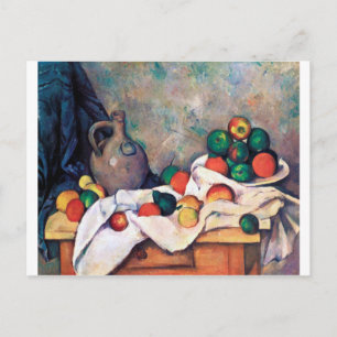 Fortfarande med frukt, Paul Cezanne Vykort