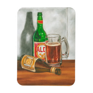 Fortfarande med öl av Jennifer Goldberger Magnet