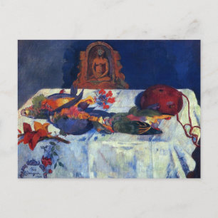 "Fortfarande med papegojor" - Paul Gauguin Vykort