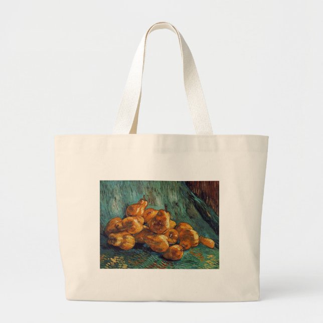 Fortfarande med Pears, van Gogh Jumbo Tygkasse (Framsidan)