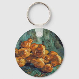 Fortfarande med Pears, van Gogh Nyckelring