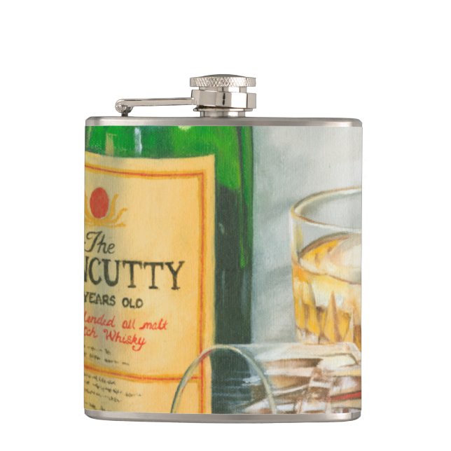 Fortfarande med Scotch av Jennifer Goldberger Fickplunta (Framsidan)