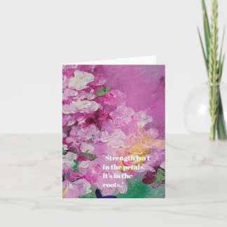 Fortfarande Min Favoritlager - Djärvt Abstrakt Blo Kort