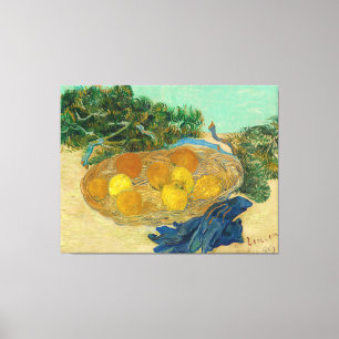 Fortfarande Orangars och Lemons Vincent Gogh Canvastryck