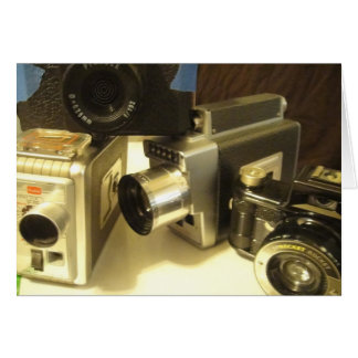 Fortfarande på film! hälsningskort