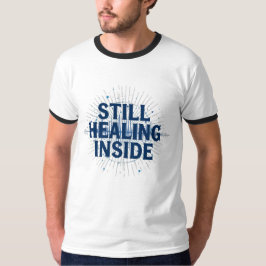 Fortfarande på väg att läka inuti – Medvetenhet om T Shirt