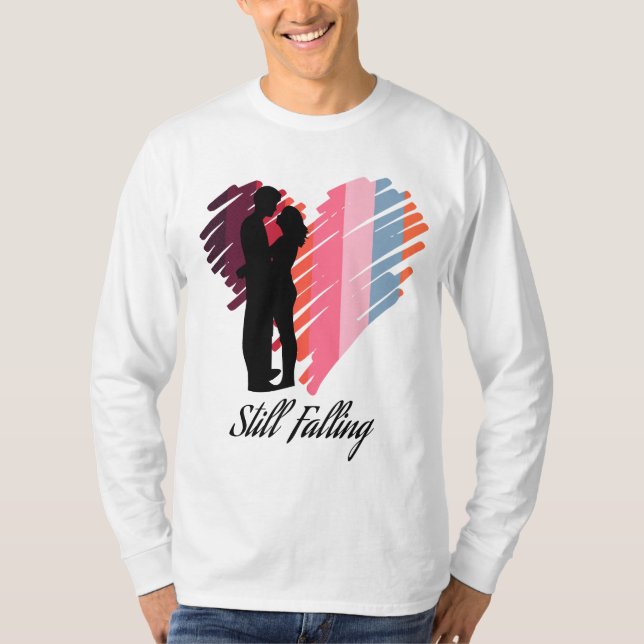 Fortfarande på väg ner t shirt (Framsida)