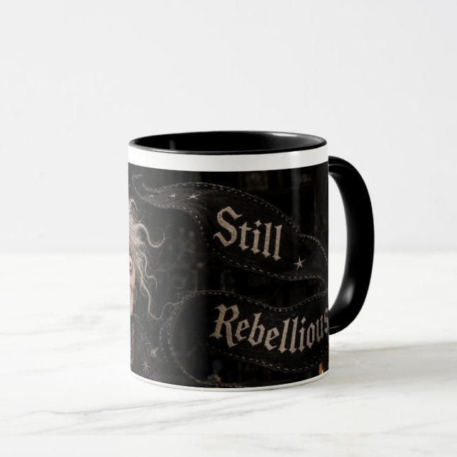 Fortfarande rebellisk mugg (Framsida höger)