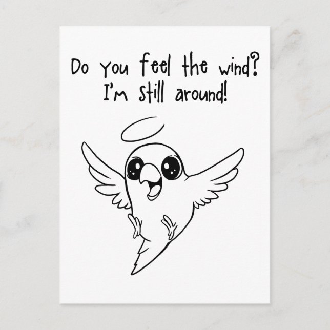 Fortfarande runt vykort (Framsida)