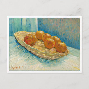 Fortfarande sex Orangar av van Gogh Vykort