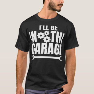 Fortfarande Spelar Med Klossar Motor Mekaniker Häs T Shirt