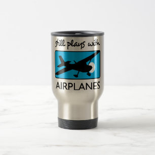fortfarande spelas med flygplan resemugg