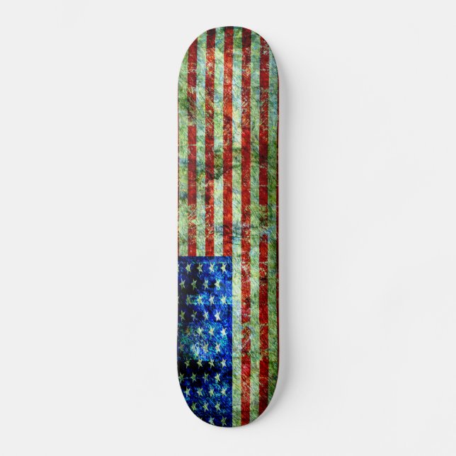 Fortfarande THE flaggan! Skateboard Bräda 20 Cm (Framsida)