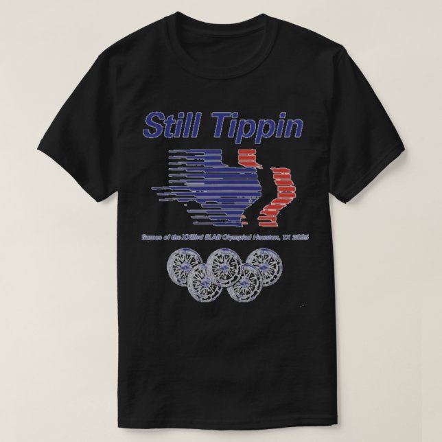 Fortfarande tippin t shirt (Design framsida)