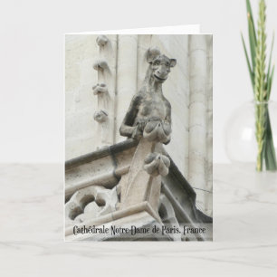 Fortfarande vaktmästare, katédrale Notre-Dame - ko Kort