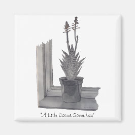 Fortfarande verkstadsanläggning realist art sketch magnet