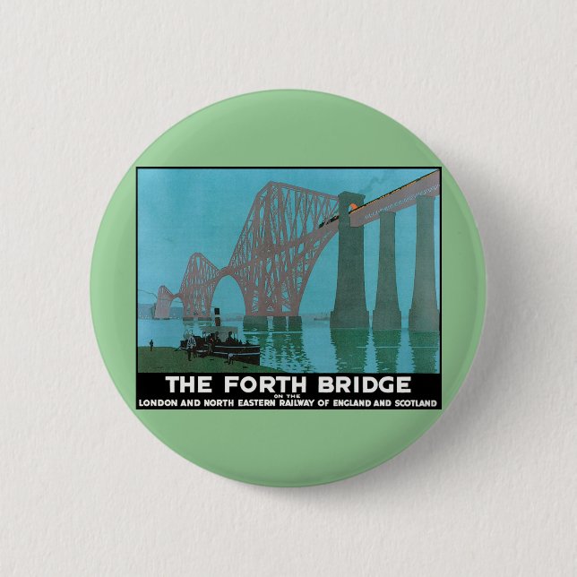 Forth Bridge - North Östra Railway Knapp (Framsida)