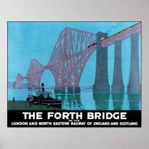 Forth Bridge Poster