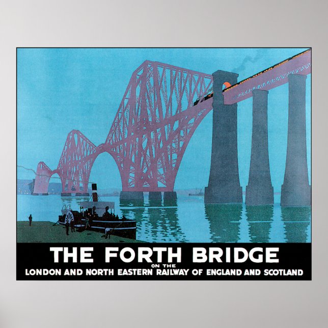 Forth Bridge Poster (Framsidan)