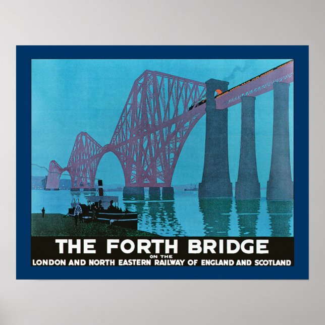 Forth Bridge Poster (Framsidan)