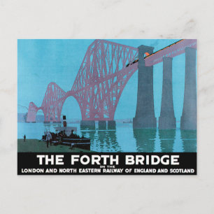 Forth Bridge Vykort