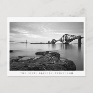 Forth Bridges Poster Vykort