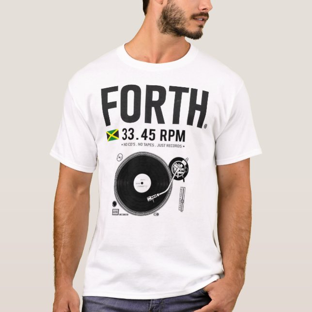 FORTH MUSIC SHIRT Manar Basic T-Shirt (Framsida)