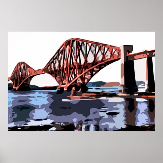 Forth Rail Bridge Poster (Framsidan)