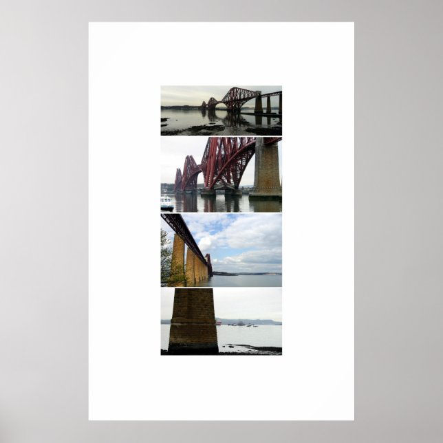 Forth Rail Bridge-vyer Poster (Framsidan)