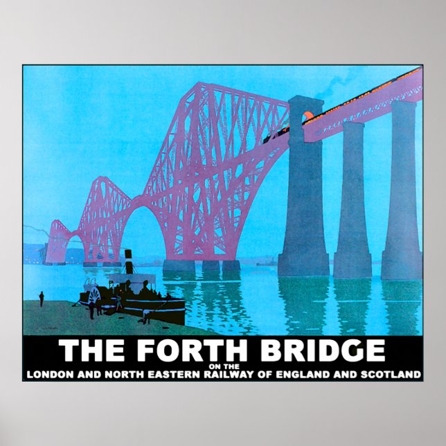 Forth Road Bridge Poster (Framsidan)
