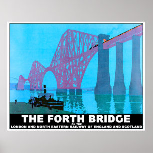 Forth Road Bridge Poster