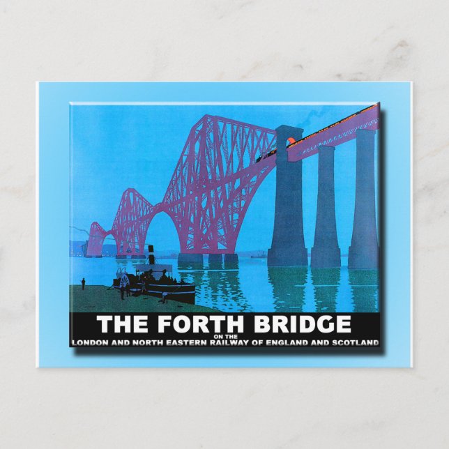 Forth Road Bridge Vykort (Framsida)