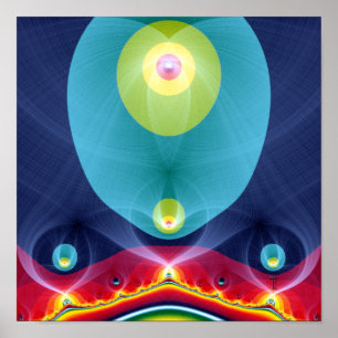 Forth Tetragrammaton (12 x 12 tum) Art Print Poste Poster