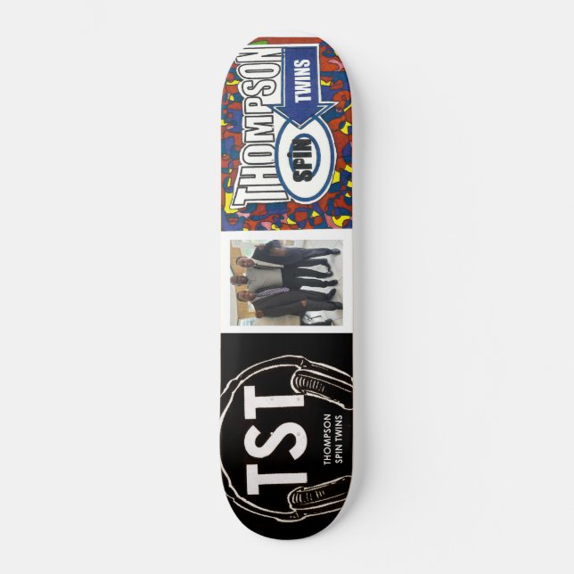 FORTH /THOMPSON SPIN TVILLINGAR / JMT SKATEBOARDS (Framsida)