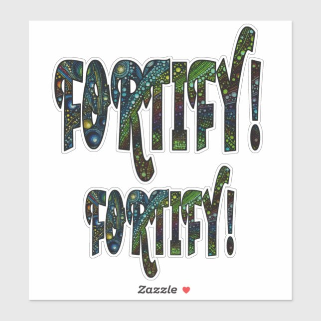 Fortifiera! Klistermärken (Ark)