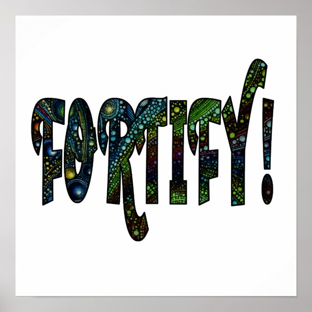 Fortifiera! Poster (Framsidan)