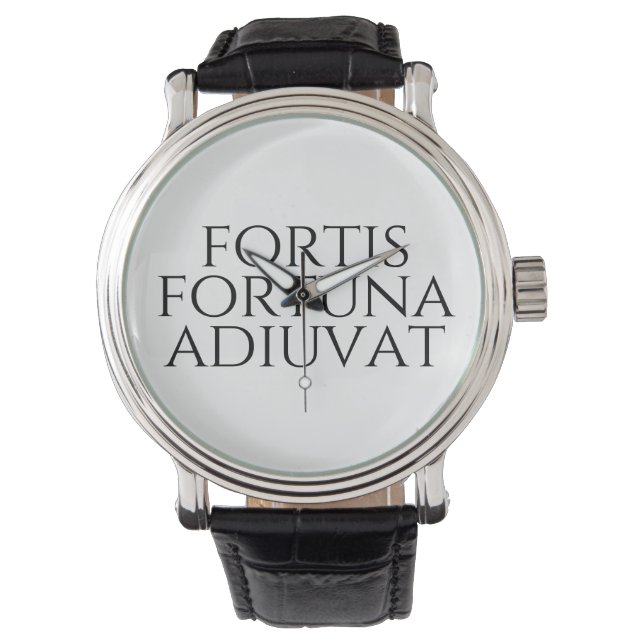 Fortis Fortuna Adiuvat Armbandsur (Framsida)