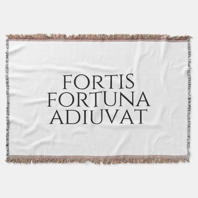 Fortis Fortuna Adiuvat Filt (Framsidan)