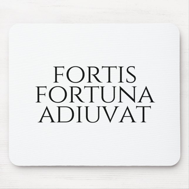 Fortis Fortuna Adiuvat Musmatta (Framsidan)