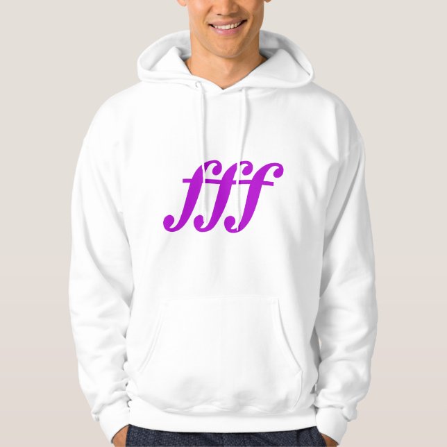 Fortissimo Possibile Hoodie (Framsida)