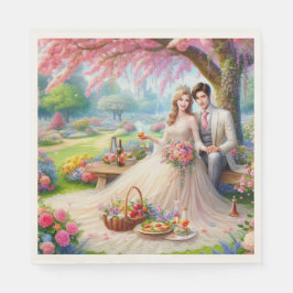 Förtjusad efter pappersservett