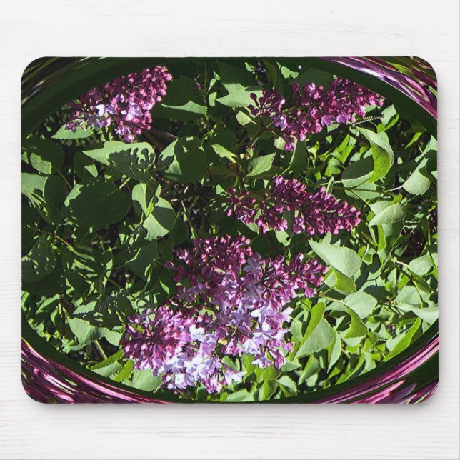 Förtjusade Lilacs... Musmatta (Framsidan)