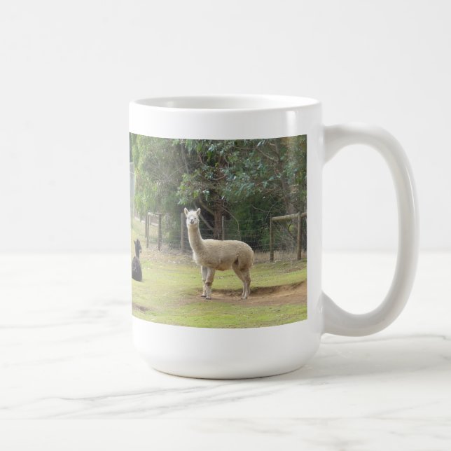 Förtjusande Alpaca Kaffemugg (Höger)