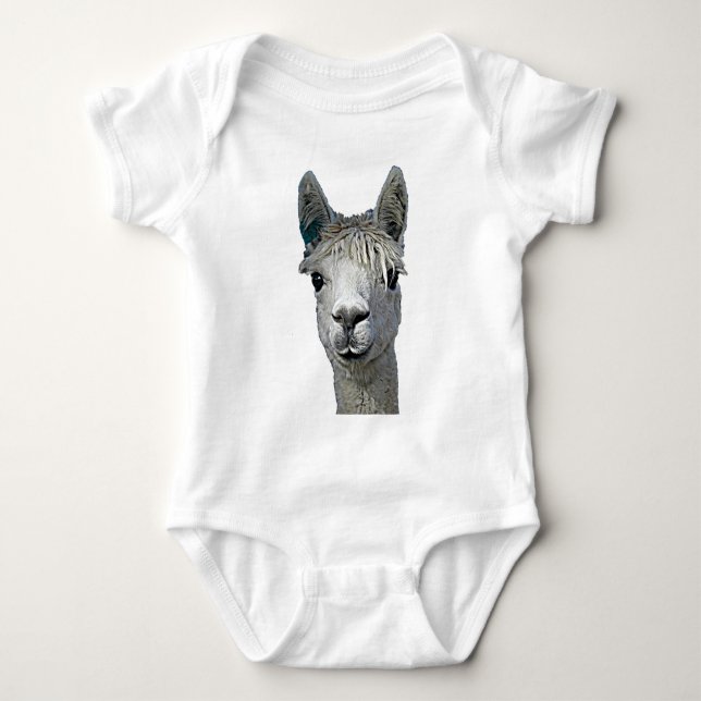 Förtjusande Alpaca Tee Shirt (Framsida)