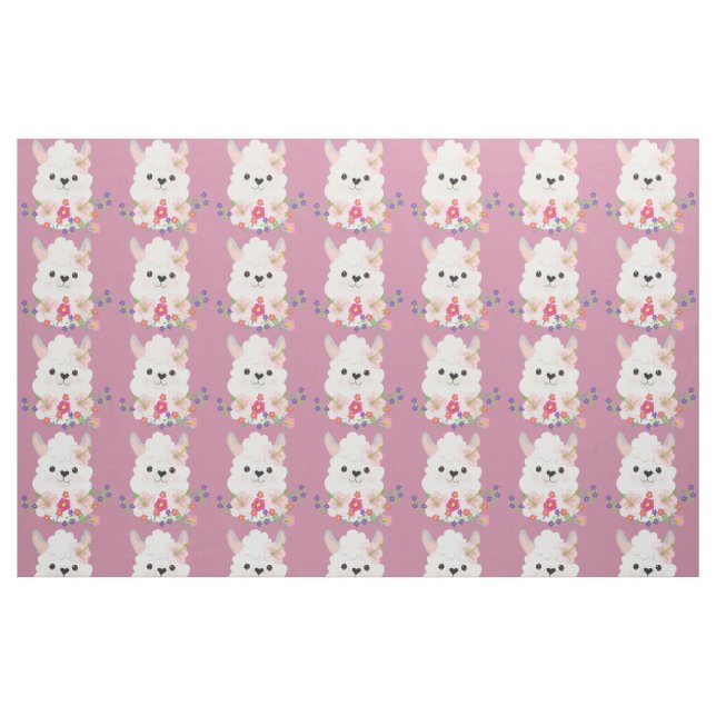 Förtjusande Alpaca Tyg (Fat Quarter)