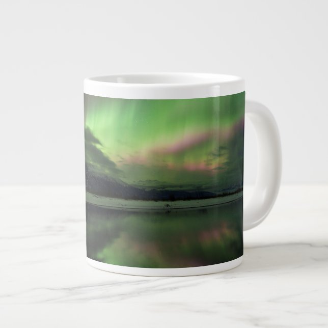 Förtjusande Aurora Jumbo Mugg (Framsida höger)