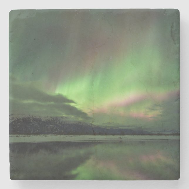 Förtjusande Aurora Stenunderlägg (Framsidan)