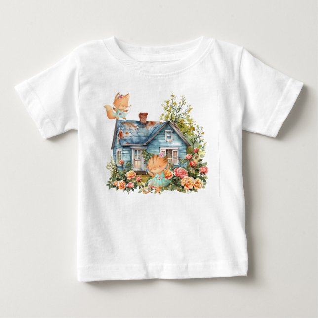 Förtjusande balettdansöser t shirt (Framsida)