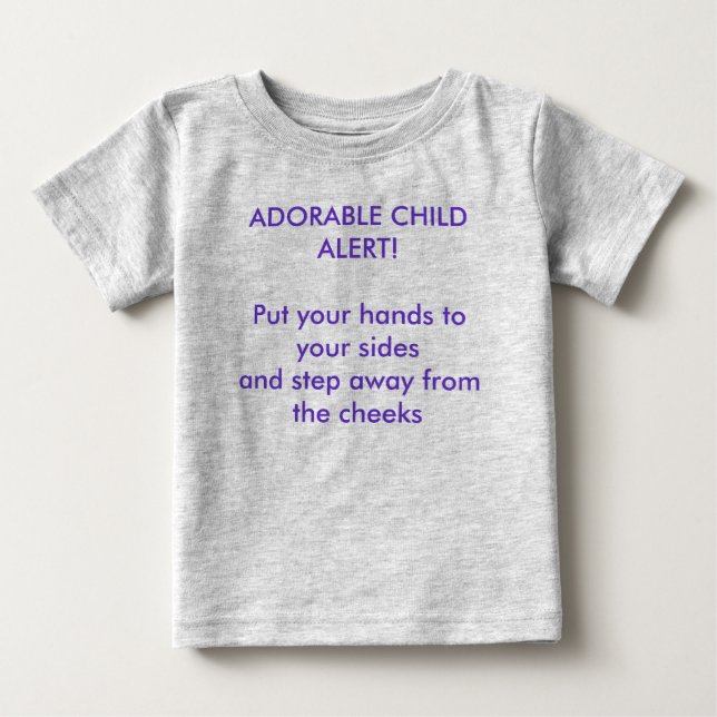 Förtjusande barnT-tröja Tee Shirt (Framsida)