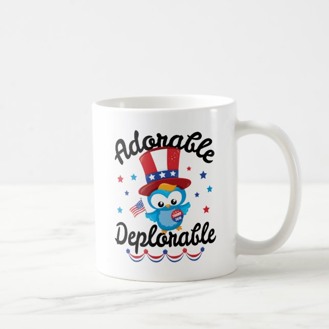 Förtjusande beklagansvärd ugglatrumf 2016 kaffemugg (Höger)